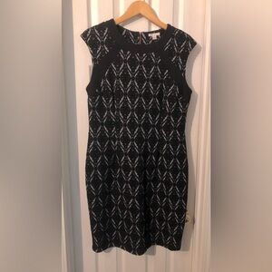 Lovely Black Lace Dress- Cato